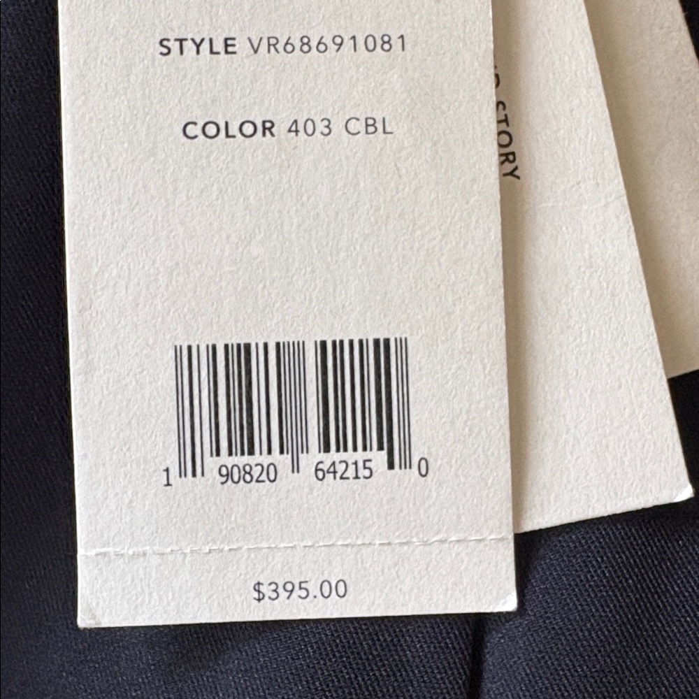 VINCE Concealed Closure Notch Lapel Blazer Black Size 14 NWT - Picture 12 of 14